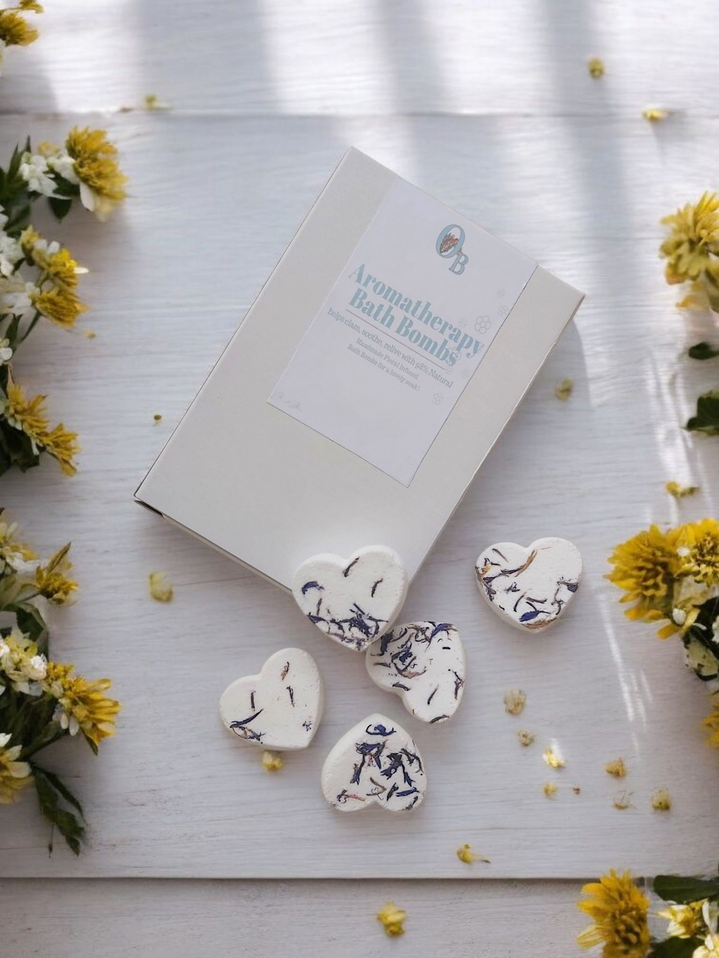 Aromatherapy Mini bath bombs . Boxed