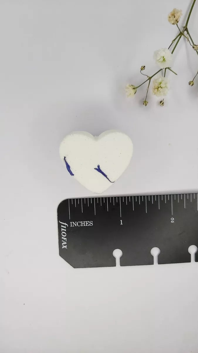 Aromatherapy  Mini bath bombs (x2 hearts in a pack)