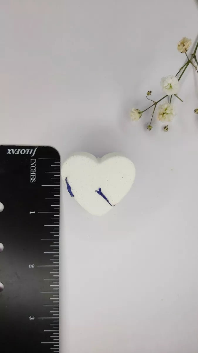 Aromatherapy  Mini bath bombs (x2 hearts in a pack)